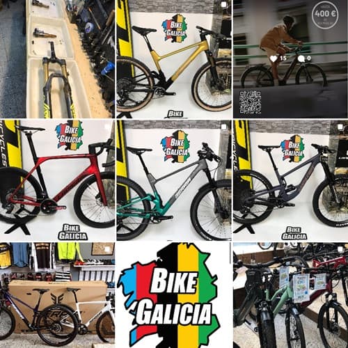 Perfil de Intstagram de Bike Galicia